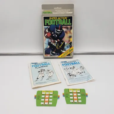 Super Action Football box and manual