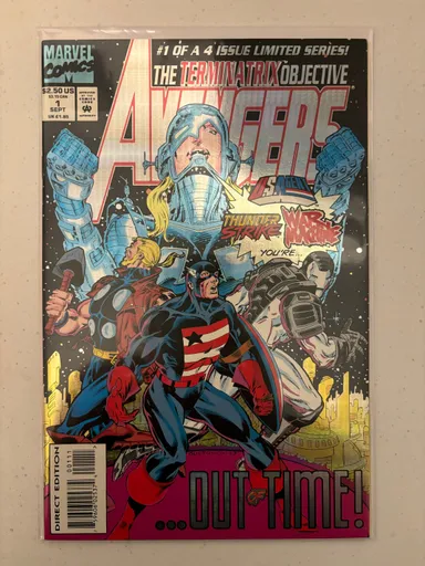 Avengers: The Terminatrix Objective #1 (Sep 1993, Marvel)