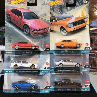 Canyon Carvers Complete 6 car Set W/ CHASE!!!!