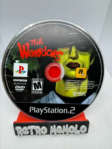PS2 - The Warriors (Disc Only)