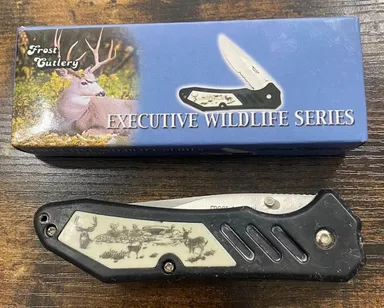 Wildlife Series Deer Folding Pocket Knife