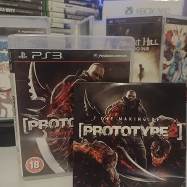 PS3 PROTOTYPE 2 LIMITED EDITION CIB AND MINTY REGION FREE ENGLISH PAL