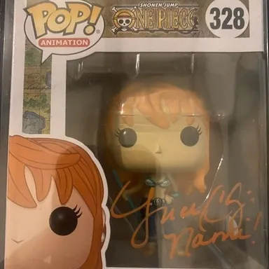 Nami One Piece Autographed by Luci Christian