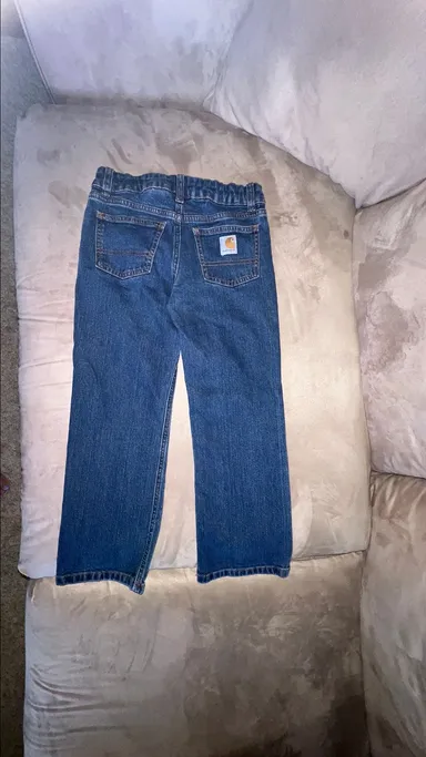 Carhartt size 8 blue jeans