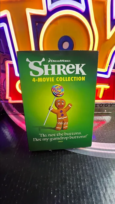 Shrek 4-Movie Collection: Anniversary Edition (DVD) Walmart exclusive slip