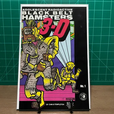 Adolescent Radioactive Black Belt Hamsters 3-D #1