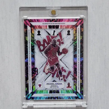 Michael Jordan Custom Hobby Card 1/1 Designer's Auto 2 Rainbow Bang Bang Collection