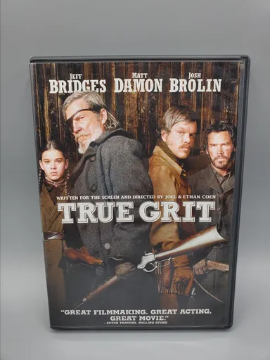 True Grit DVD Jeff Bridges Matt Damon