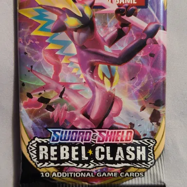 sword and shield rebel clash booster pack. rip and ship or ship sealed.