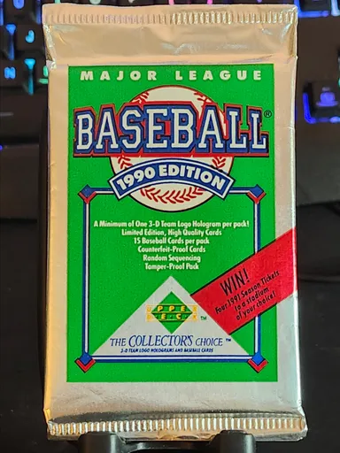 1990 Upper Deck Baseball Factory Sealed Pack