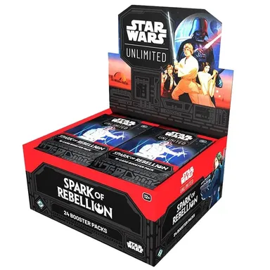 🔥 2024 Star Wars ENG Spark of Rebellion - Booster Box Display - Spark of Rebellion (SOR)