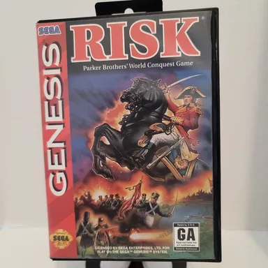 sega genesis risk world conquest game