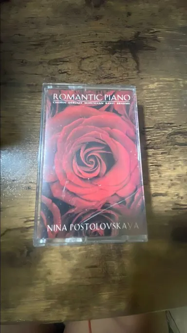 Nina postolovskaya romantic piano Casette tape