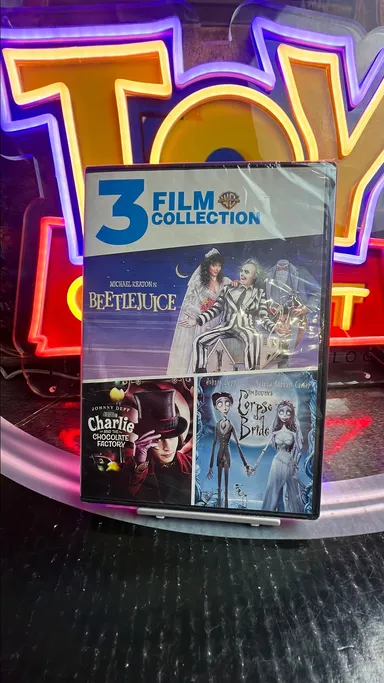 Beetlejuice / Charlie and the Chocolate Factory / Corpse Bride (DVD)