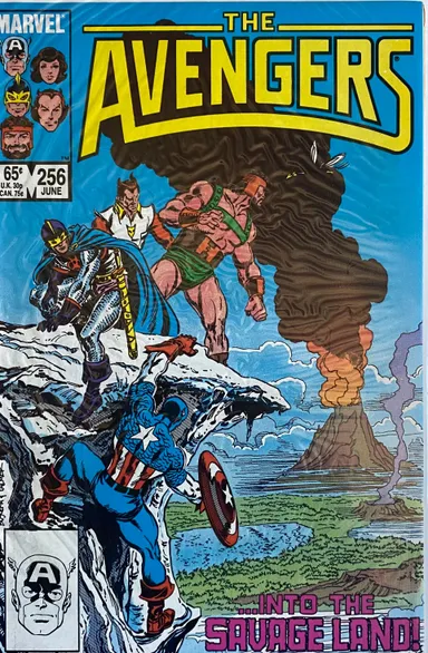 Avengers #256 1985 - Ka-Zar appearance