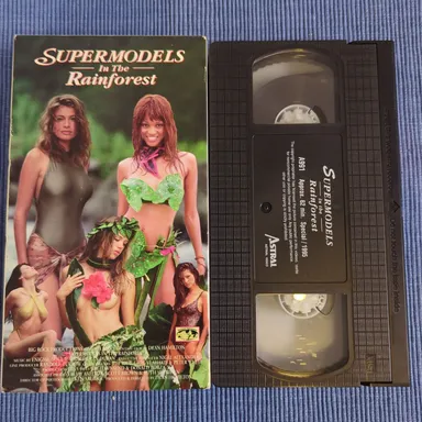 Supermodels Of The Rainforest VHS VGC