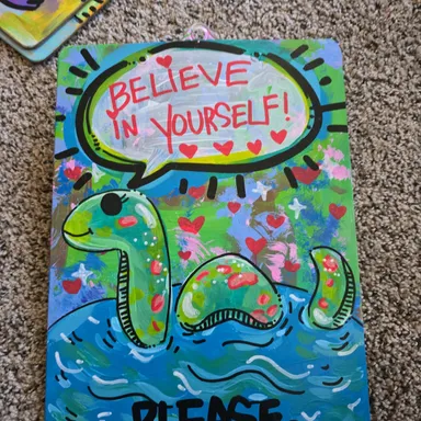 ART - believe in yourself clipboard