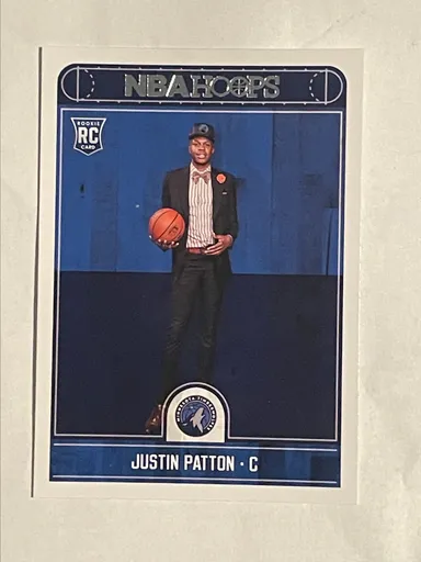 2017-18 NBA Hoops Basketball #266 Justin Patton