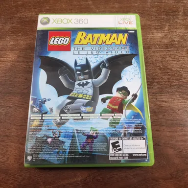 Microsoft Xbox 360 Lego Batman The Videogame Pure Game Double Pack