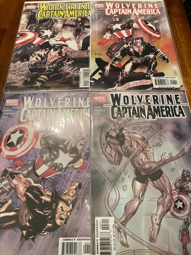 Wolverine Captain America 1-4