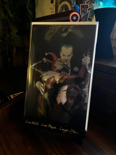 DC: The Joker Harley Quinn Uncovered 1 Alex Ross Foil