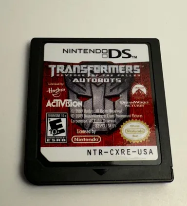 Transformers Revenge Of The Fallen Autobots Nintendo DS