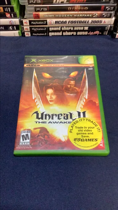 Unreal II the awakening-og Xbox-cib