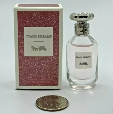 Coach Dreams By Coach 0.15 oz./4.5 ml Edp Splash Mini For Women New In Box
