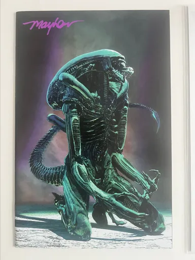 Alien 1 Marvel Mike Mayhew Variant Signed with COA