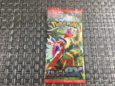 Japanese Scarlet EX Pokemon Card Booster Pack