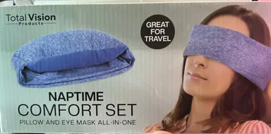 Sleep mask pillow