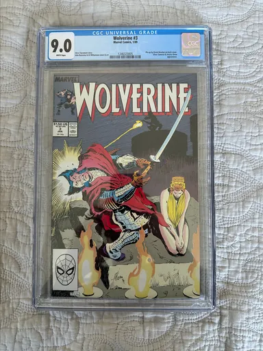 Wolverine #3 CGC 9.0