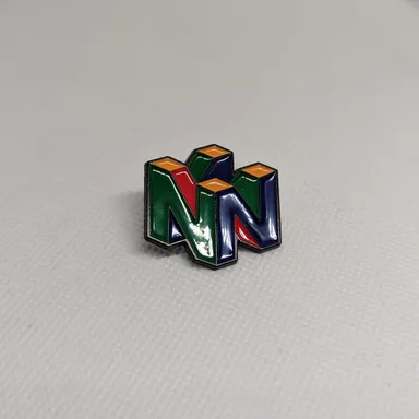 N64 Logo Pin