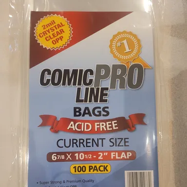 Comic Pro Line Bags and Boards
