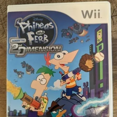 wii Phineas and firb 2nd dimension