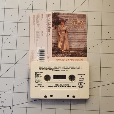Reba Macintyre Whoever's in New England 1986. cassette tape