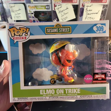 Elmo on Trike