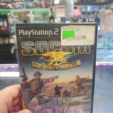 Socom PS2 Playstation 2 No Manual