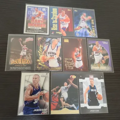 Jason Kidd Mavs Suns NBA basketball cards