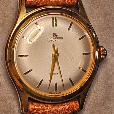 BUCHERER vintage gold filled watch