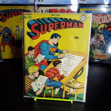 Superman #25 (1943) Classic Cover WWII Nazi Story