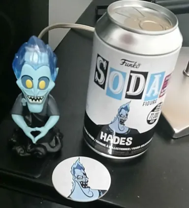 Funko Soda HADES Disney Limited Edition WonderCon Exclusive Figure