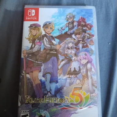 SWITCH RUNE FACTORY 5 NEW SEALED