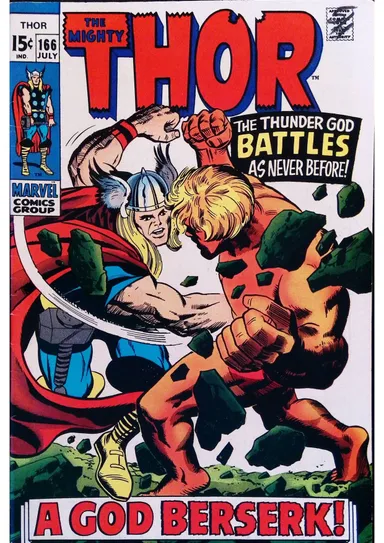Thor #166 fine plus