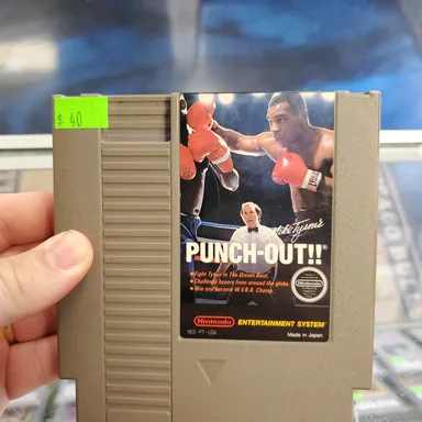 Mike Tysons Punch Out NES Original Nintendo Loose