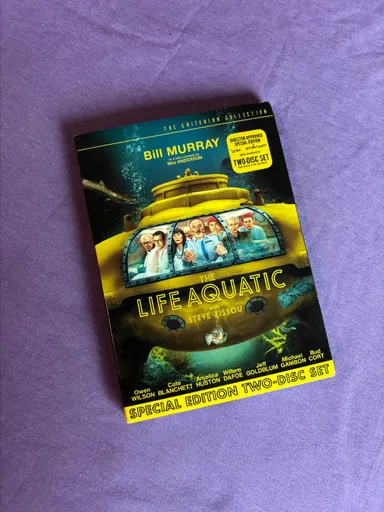 SEALED Life Aquatic with Steve Zissou DVD Criterion Collection
