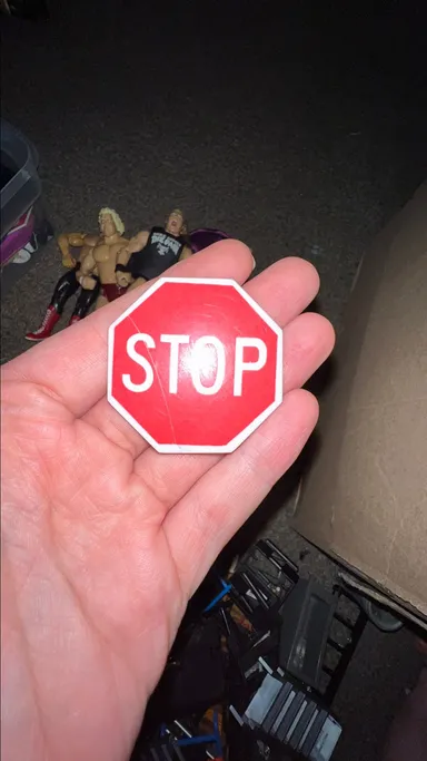 Mattel Stop Sign Accessories
