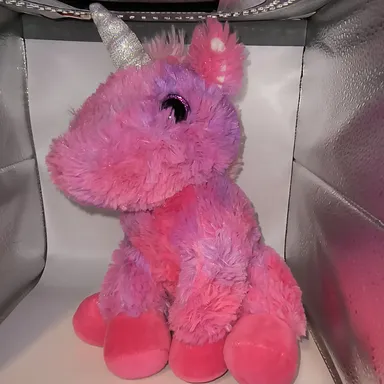 Walmart Spark Create Imagine Purple Pink Unicorn Plush