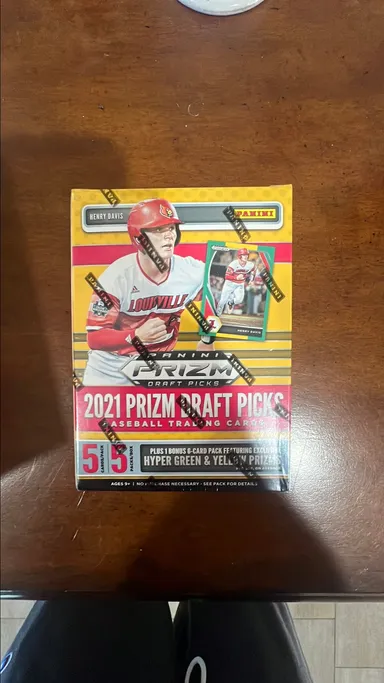 2021-22 Panini Prizm Draft Picks Baseball Hobby Box
