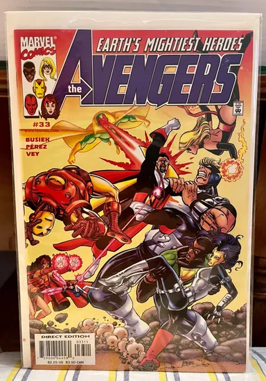 Avengers #33 Cover: George Perez